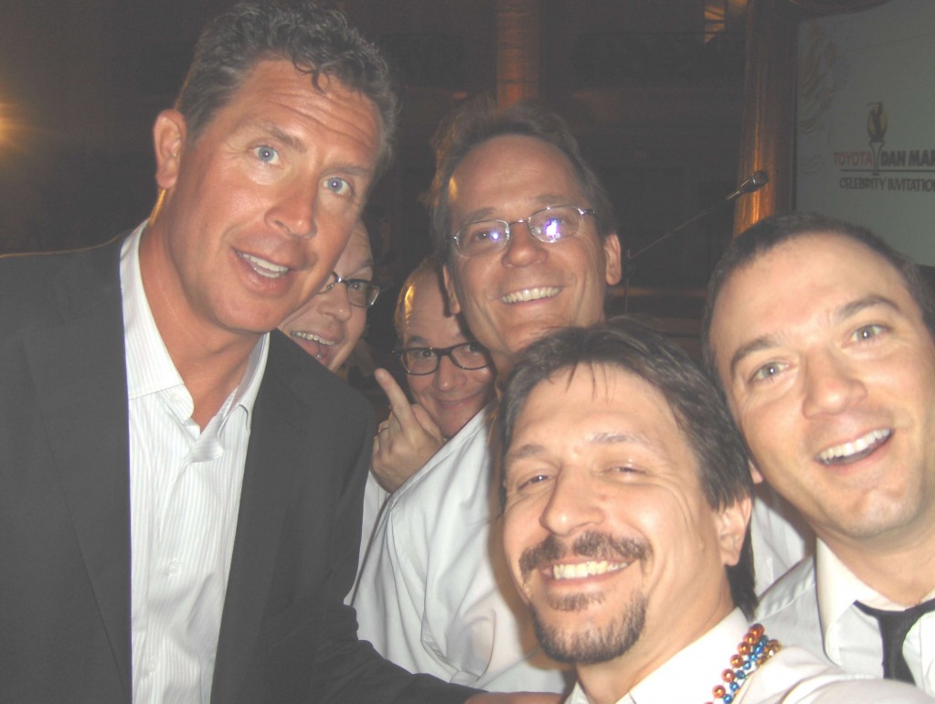 2-dan-marino-with-the-funkabilly-playboys-band-members Dan Marino with the Funkabilly Playboys members