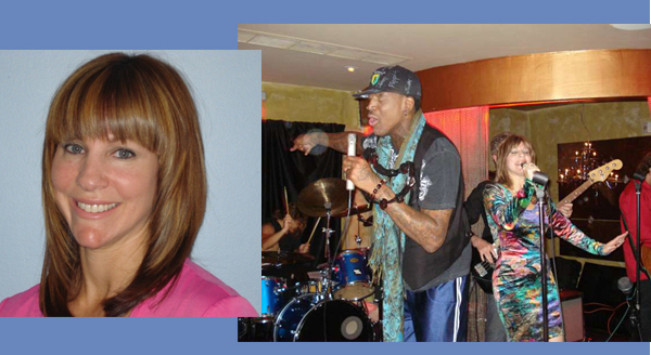 klive Kamelleon Live - (L) Tammy Welson Smith. (R) Dennis Rodman with Tammy Welson Smith.