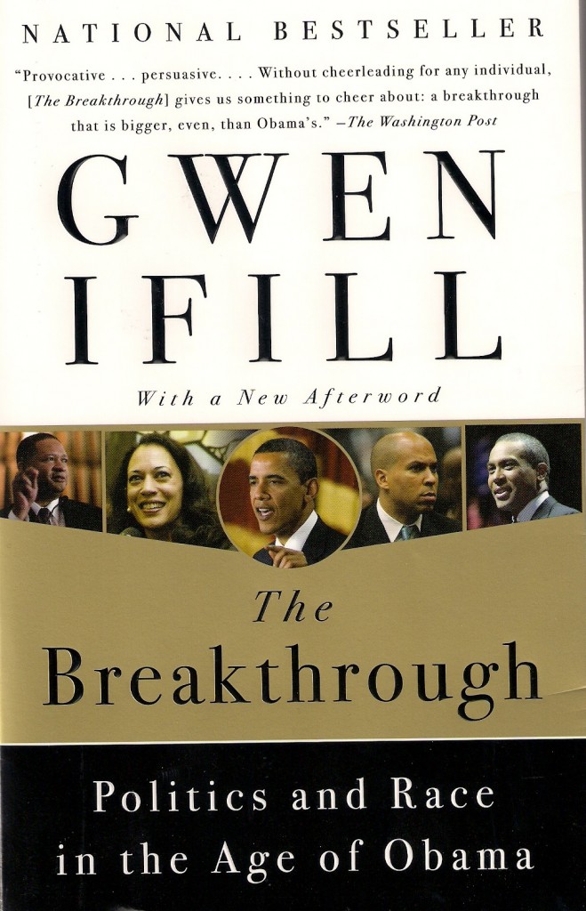 Book cover Gwen Ifill's book - The Breakthrough in Politics and Race in the Age of Obama