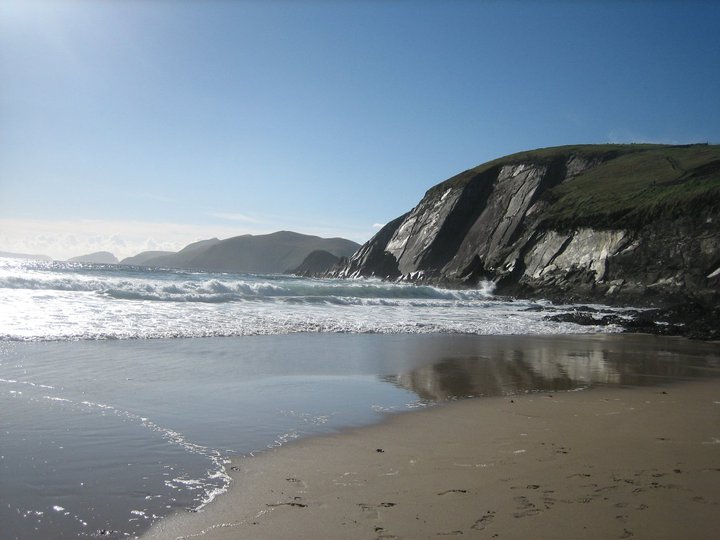 beachondingle Beach on Dingle Penninsula - the westernmost point of Ireland