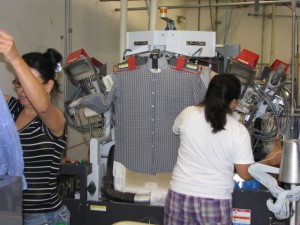 Shirt Pressing Machine The in-house top-of-the-line shirt pressing machine