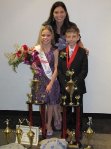 Petite Master and Petite Miss Dance of Florida Chapter 2 Nicholas LaMaina & Erica Borden, along with Andrea LaMaina of That's Dancing