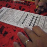 orderform The order form you fill out at Foster's Grille - to specify your burger options